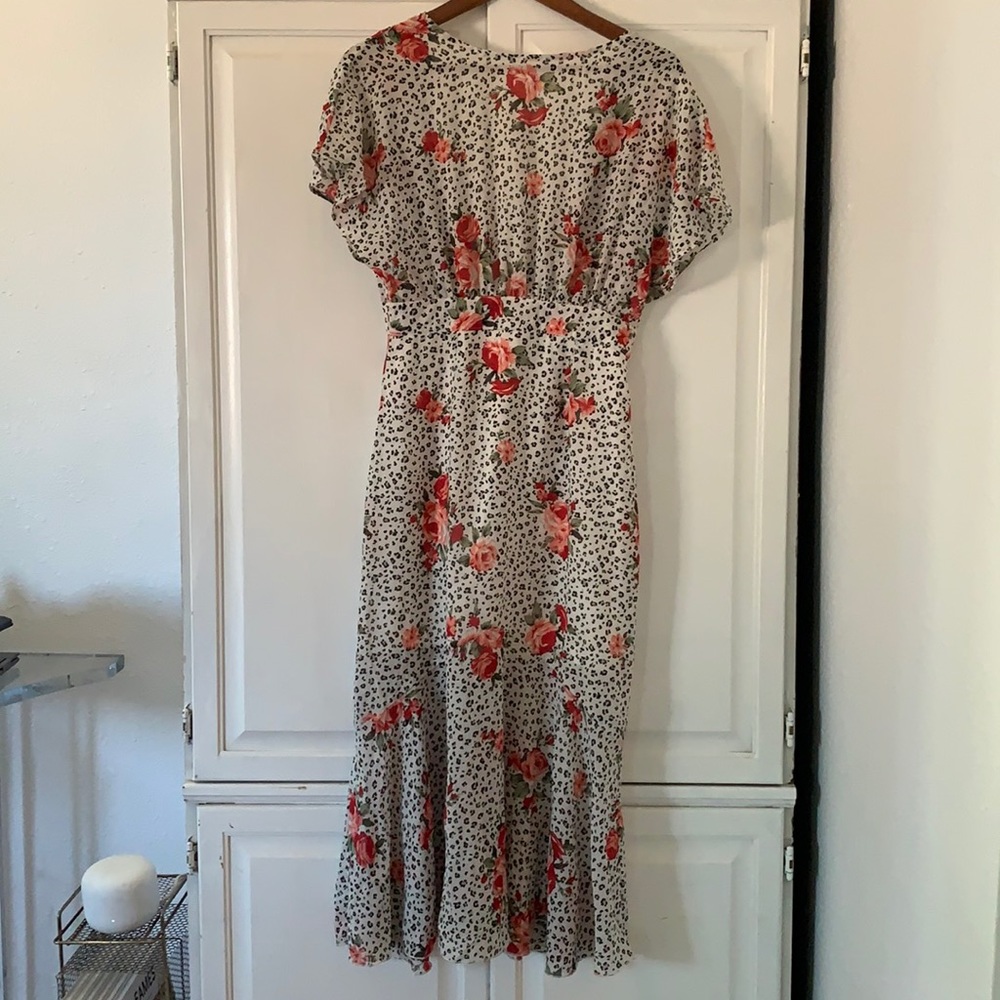 Floral print dress